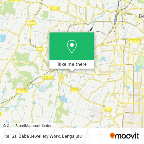 Sri Sai Baba Jewellery Work map