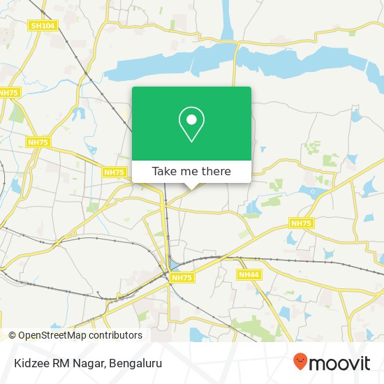 Kidzee RM Nagar map