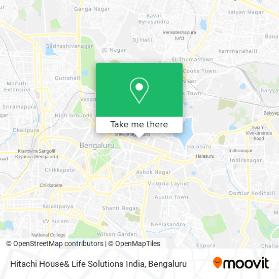 Hitachi House& Life Solutions India map