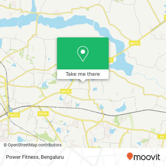 Power Fitness map