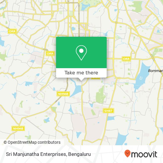 Sri Manjunatha Enterprises map