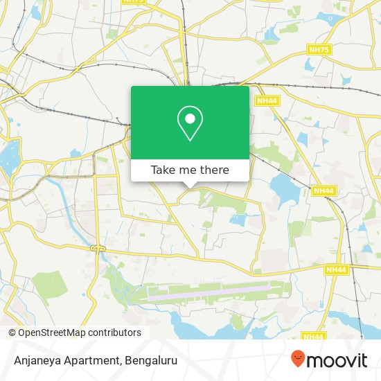 Anjaneya Apartment map