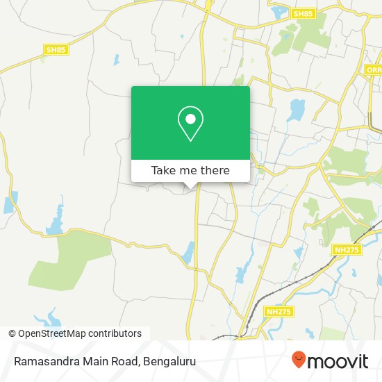 Ramasandra Main Road map