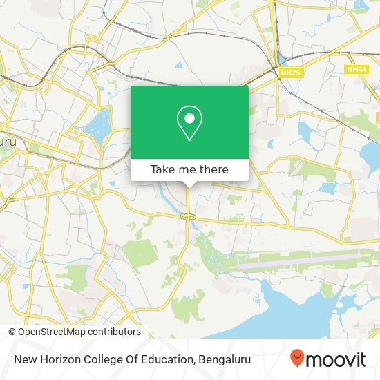 New Horizon College Of Education map