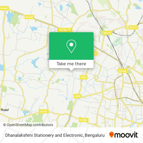 Dhanalakshmi Stationery and Electronic map
