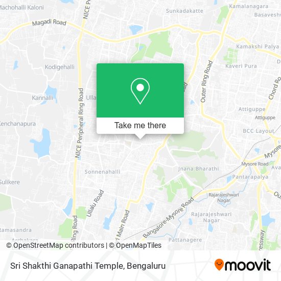 Sri Shakthi Ganapathi Temple map