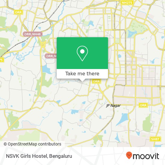 NSVK Girls Hostel map