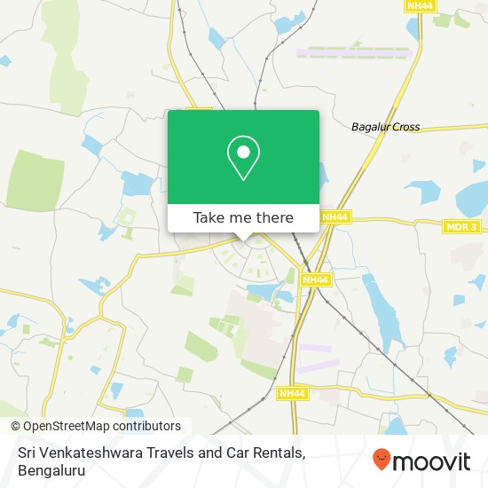 Sri Venkateshwara Travels and Car Rentals map