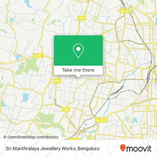 Sri Manthralaya Jewellery Works map