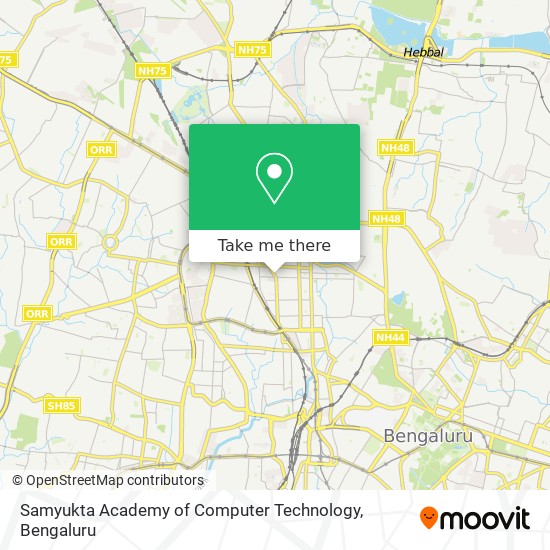 Samyukta Academy of Computer Technology map