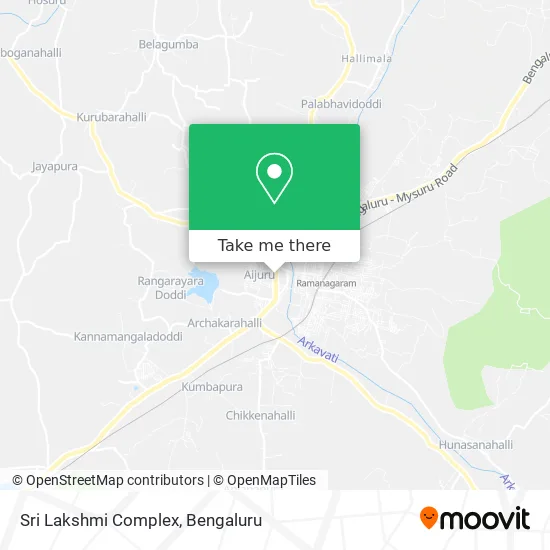 Sri Lakshmi Complex map