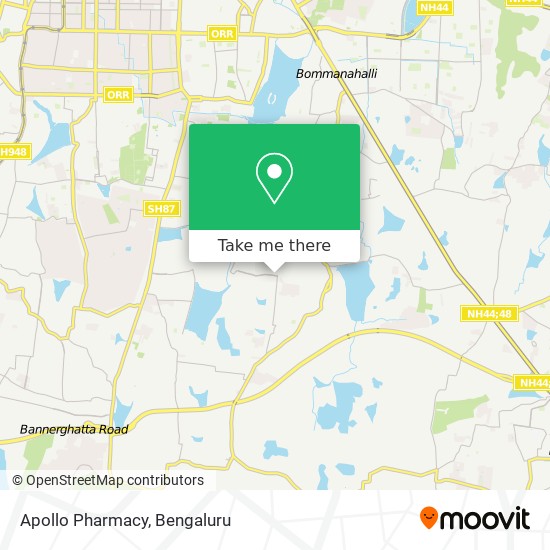 Apollo Pharmacy map