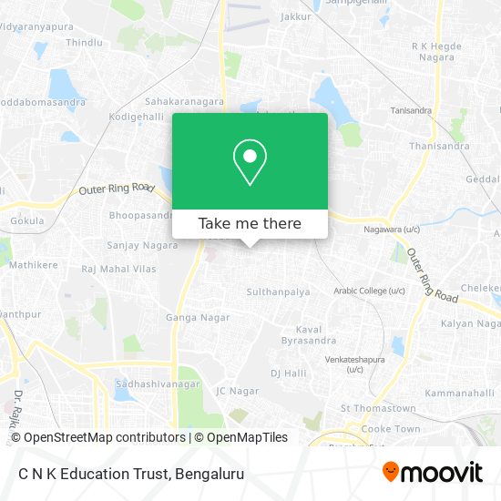 C N K Education Trust map