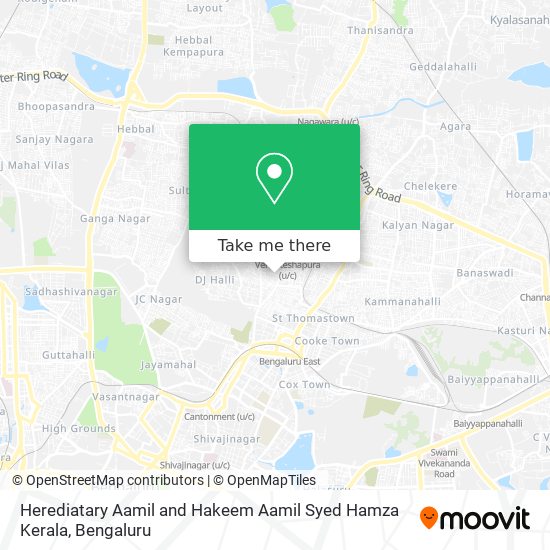 Herediatary Aamil and Hakeem Aamil Syed Hamza Kerala map