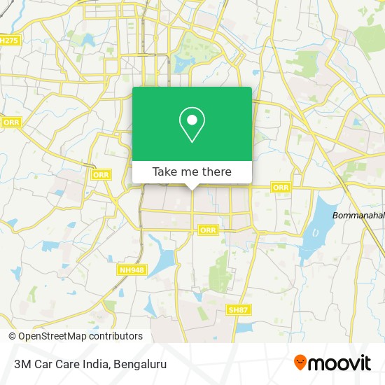 3M Car Care India map