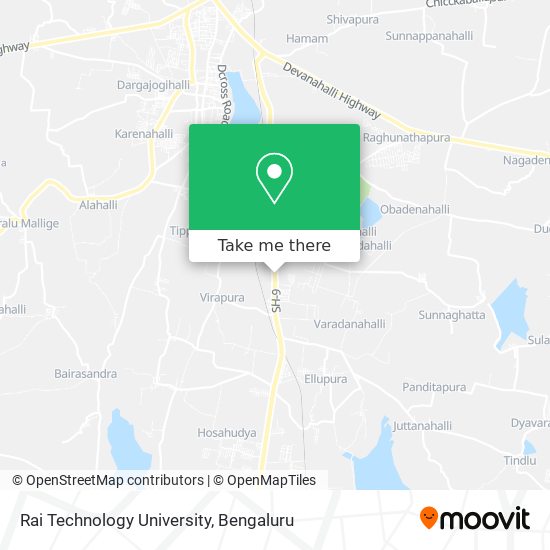 Rai Technology University map