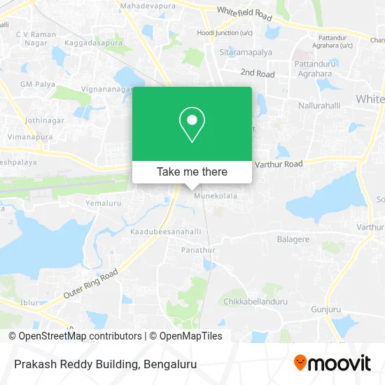 Prakash Reddy Building map