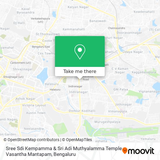 Sree Sdi Kempamma & Sri Adi Muthyalamma Temple Vasantha Mantapam map