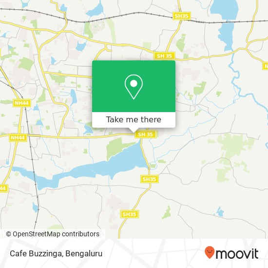 Cafe Buzzinga map
