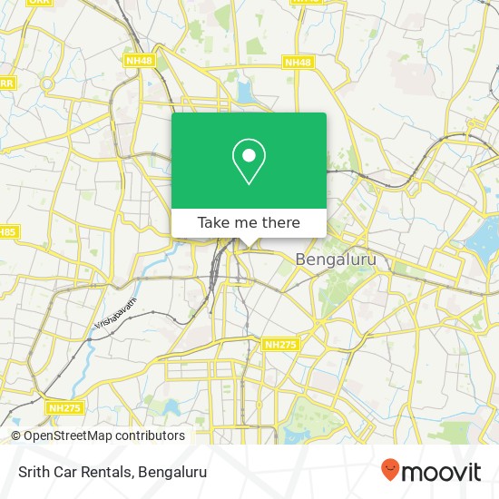 Srith Car Rentals map