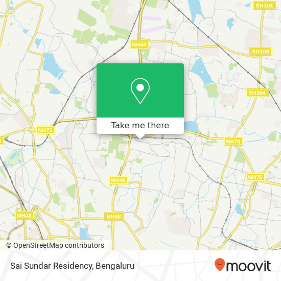 Sai Sundar Residency map