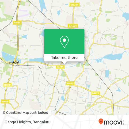 Ganga Heights map