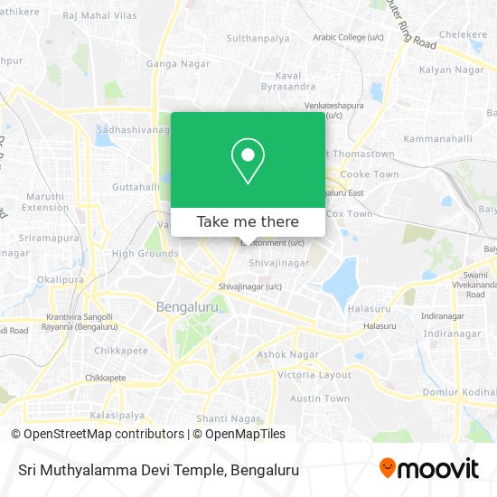 Sri Muthyalamma Devi Temple map
