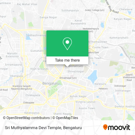 Sri Muthyalamma Devi Temple map
