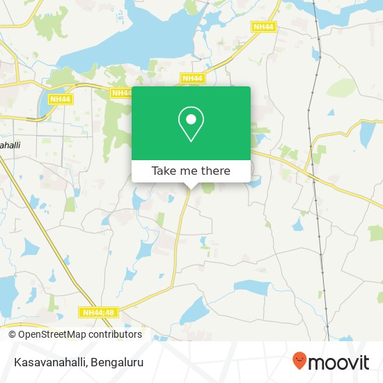 Kasavanahalli map