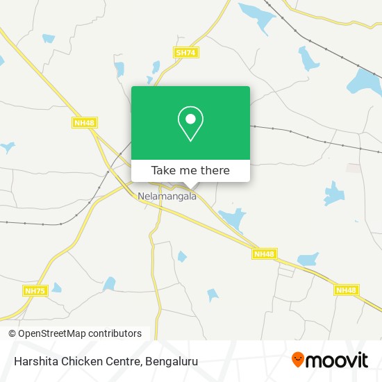 Harshita Chicken Centre map