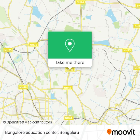 Bangalore education center map
