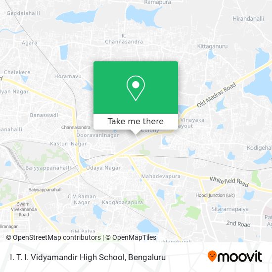 I. T. I. Vidyamandir High School map