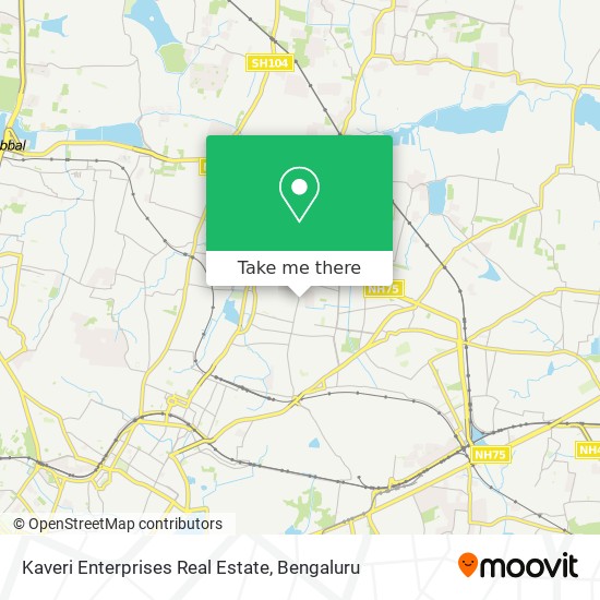 Kaveri Enterprises Real Estate map