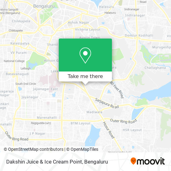 Dakshin Juice & Ice Cream Point map