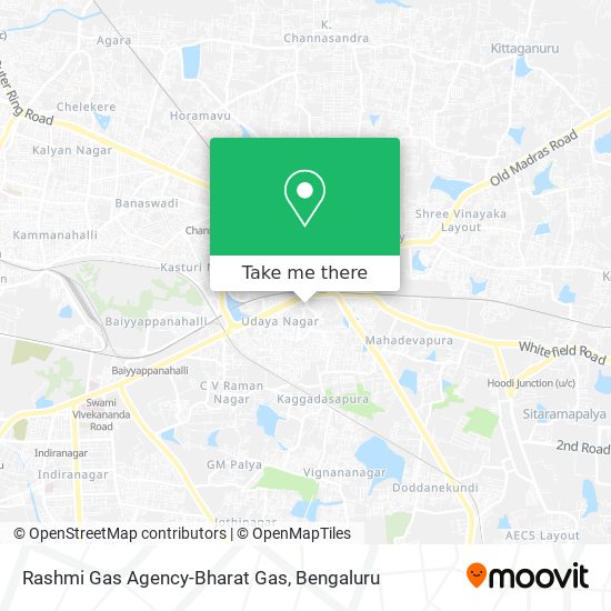 Rashmi Gas Agency-Bharat Gas map