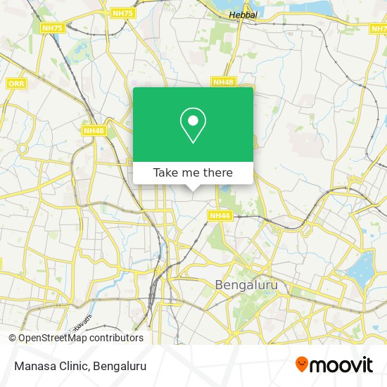 Manasa Clinic map