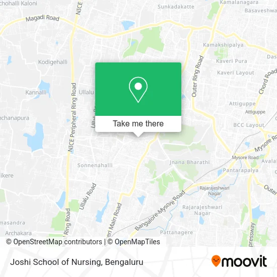 Joshi School of Nursing map