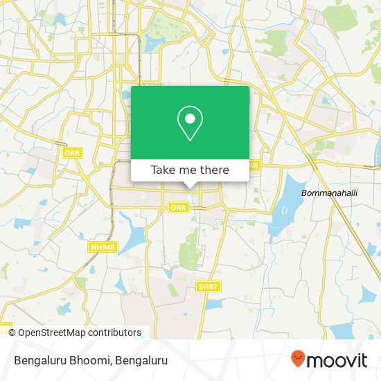 Bengaluru Bhoomi map