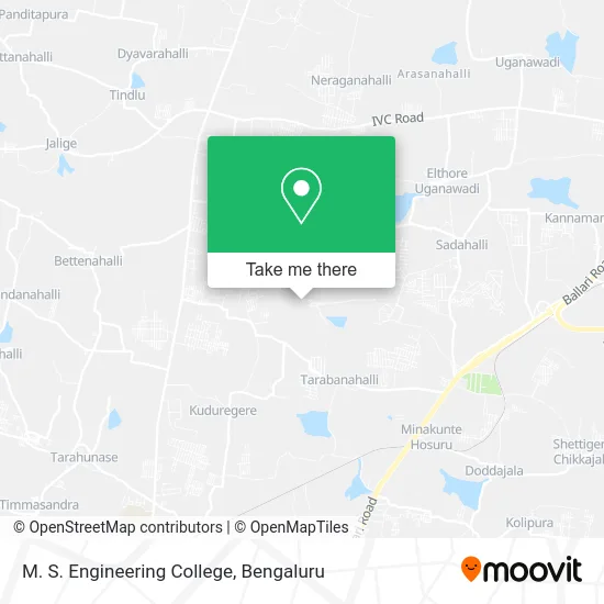 M. S. Engineering College map