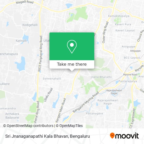 Sri Jnanaganapathi Kala Bhavan map