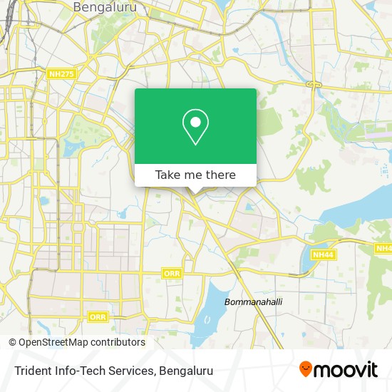 Trident Info-Tech Services map