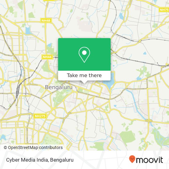 Cyber Media India map