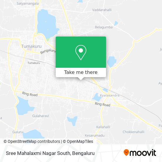 Sree Mahalaxmi Nagar South map