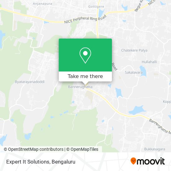 Expert It Solutions map