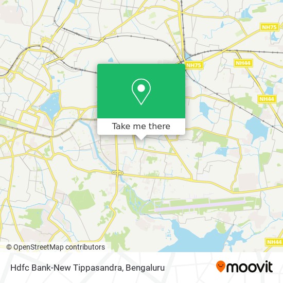 Hdfc Bank-New Tippasandra map