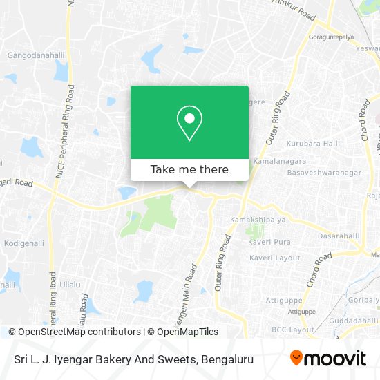 Sri L. J. Iyengar Bakery And Sweets map