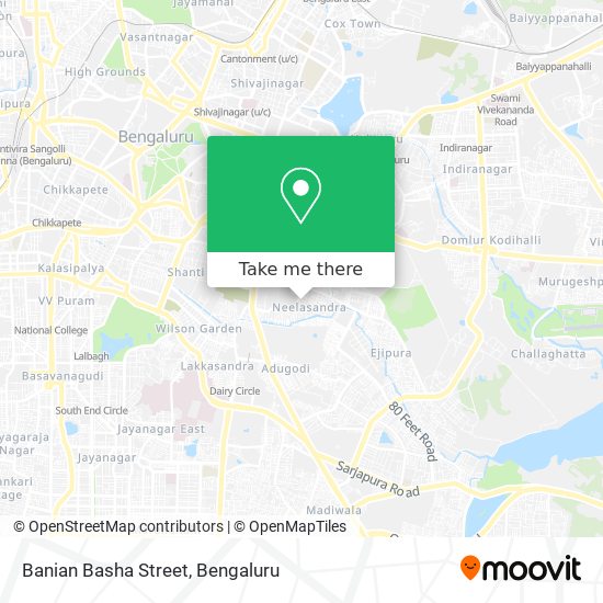 Banian Basha Street map