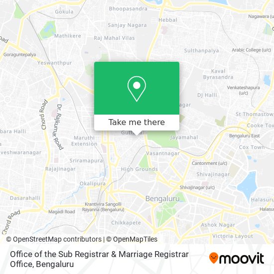 Office of the Sub Registrar & Marriage Registrar Office map
