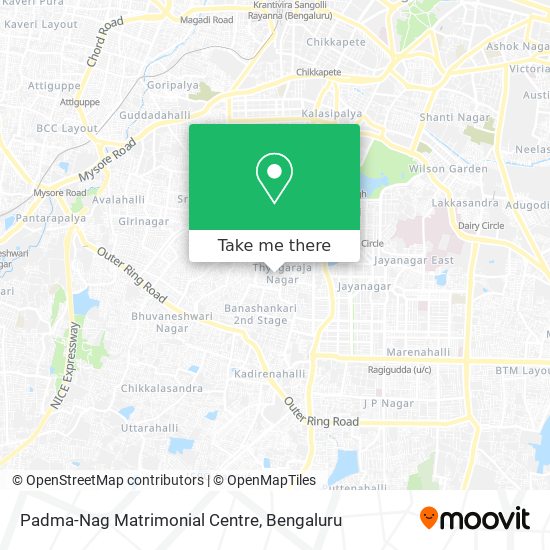 Padma-Nag Matrimonial Centre map