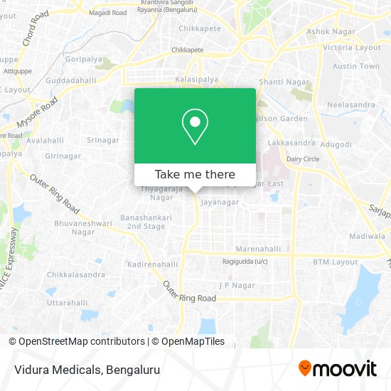 Vidura Medicals map